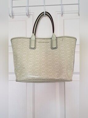 Michael Kors Jodie Small Logo Jacquard Tote Bag